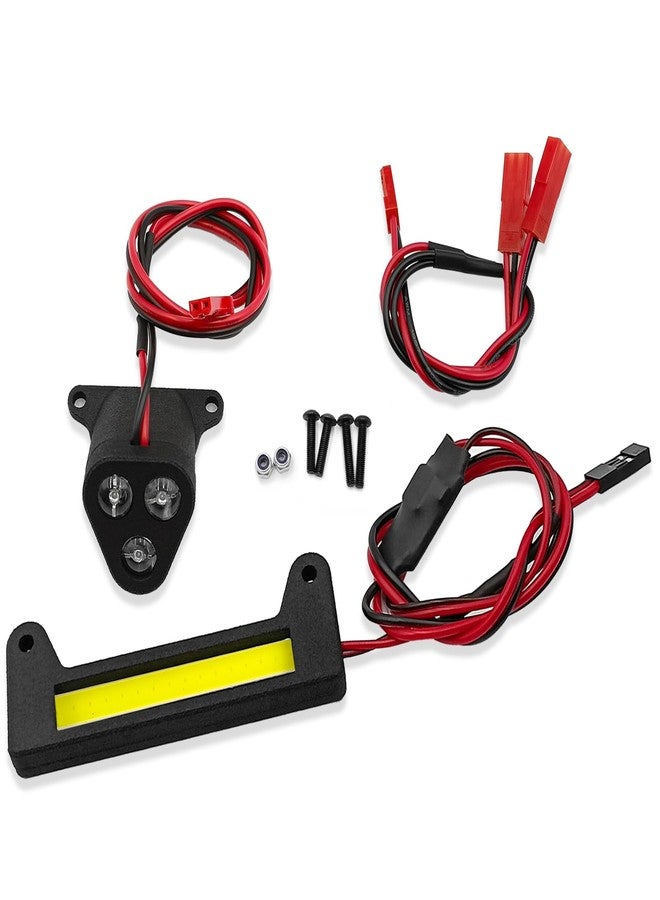 JGGZONE 1 Set RC Car LED Light Kit, RC Front & Rear LED Lights Kits for Spotlight Headlight Taillight for 1/8 ARRMA KRATON V4 V5 Upgrade Parts - Image 1